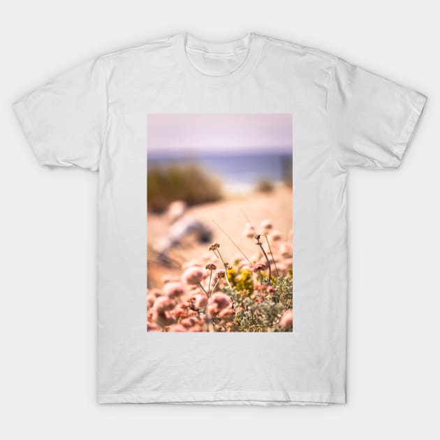 Floral dunes view T-Shirt by blossomcophoto